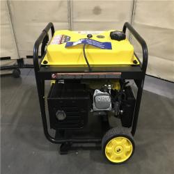 California AS-IS Champion Power Equipment 5300/4250-Watt Recoil Start Gasoline and Propane Dual Fuel Powered Portable Generator with CO Shield