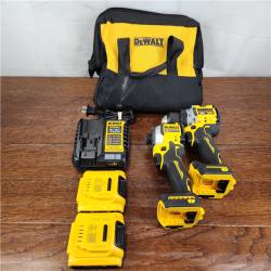 AS-IS DEWALT 20V MAX XR Brushless Cordless Drill/Impact Driver (2-Tool) Combo Kit