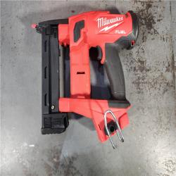 HOUSTON LOCATION - AS-IS M18 FUEL 18-Volt Lithium-Ion Brushless Cordless 18-Gauge 1/4 in. Narrow Crown Stapler (Tool-Only)