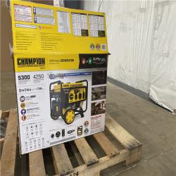 Houston Location - AS-IS Champion 5300 Running Watts Generator