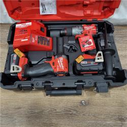 AS-IS M18 FUEL 18V Lithium-Ion Brushless Cordless Hammer Drill and Impact Driver Combo Kit (2-Tool) with 2 Batteries