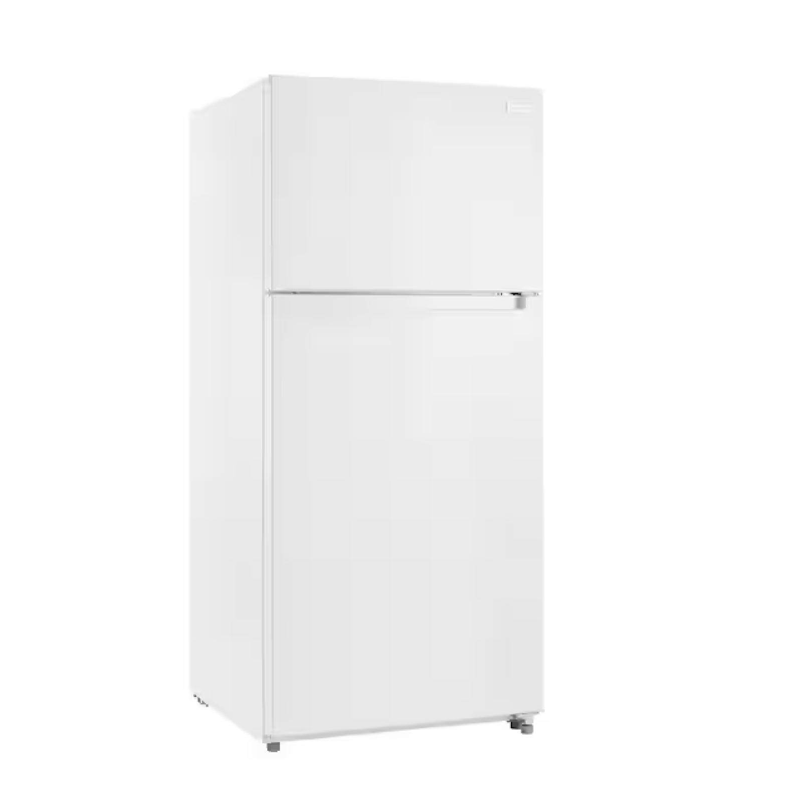 DALLAS LOCATION - Vissani 18 cu. ft. Top Freezer Refrigerator DOE in White