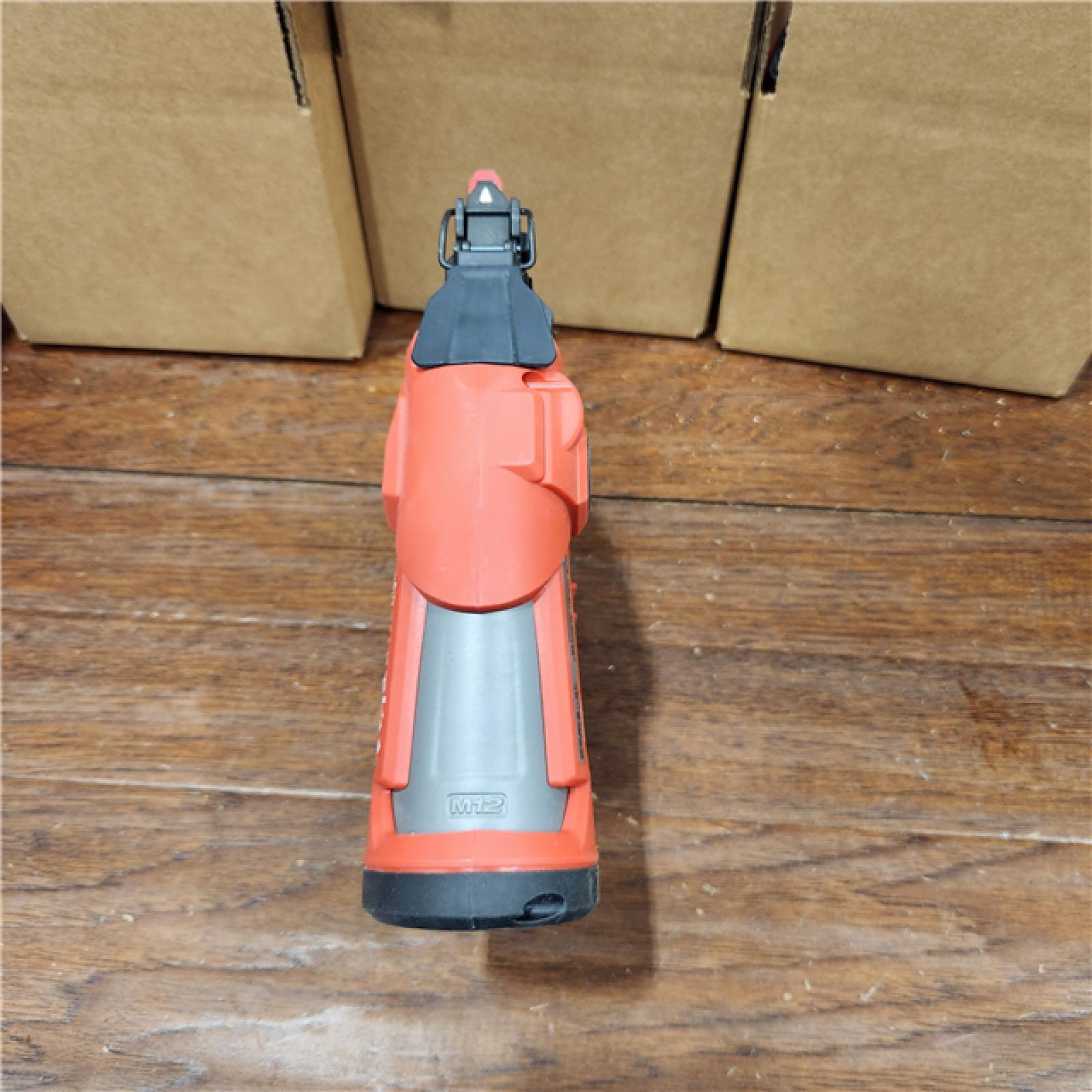 AS-IS M12 FUEL 12-Volt Lithium-Ion Brushless Cordless 18-Guage Compact Brad Nailer (Tool Only)