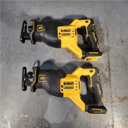 HOUSTON LOCATION - AS-IS (2) DEWALT 20V MAX XR Cordless Brushless Reciprocating Saw (Tool Only)