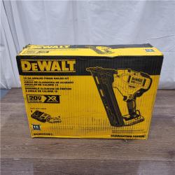 AS-IS DEWALT 20V MAX XR 15 Ga. Cordless 34 Deg Nailer 20 V