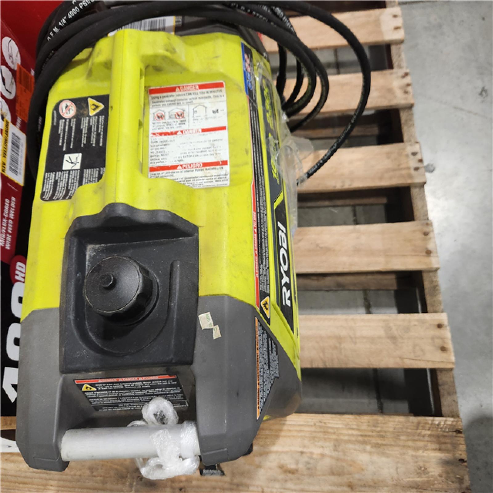 DALLAS LOCATION - AS-IS RYOBI 2,300-Watt Recoil Start Bluetooth Super Quiet Gasoline Powered Digital Inverter Generator