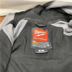 AS-ISMilwaukee M12 12-Volt Cordless Gray Heated Jacket Hoodie Kit (X-Large)