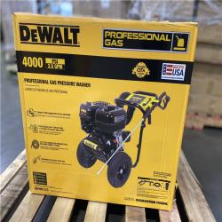 DALLAS LOCATION - DEWALT 4000 PSI 3.5 GPM Cold Water Gas Pressure Washer with DeWalt 338cc Engine