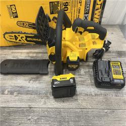 AS-IS DEWALT 20V MAX Brushless Cordless 12in. Chainsaw Kit