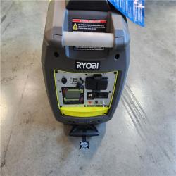 California AS-IS Ryobi 2 300-Watt Recoil Start Bluetooth Super Quiet Gasoline Powered Digital Inverter Generator with CO Shutdown Sensor