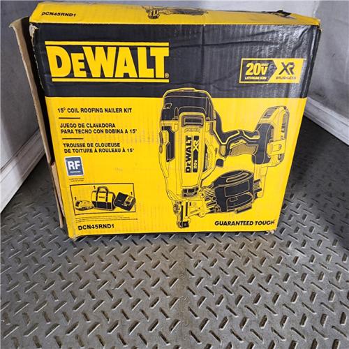 HOUSTON LOCATION - AS-IS DEWALT 2007898 Roofing Nailer Cordless (NO BAG)