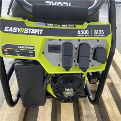 Houston Location - AS-IS Ryobi Easy Start 6,500 Running Watts 8,125 Starting Watts Generator