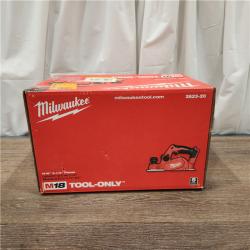 AS-IS Milwaukee M18 18-Volt Lithium-Ion Cordless 3-1/4 in. Planer (Tool-Only)