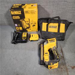 HOUSTON LOCATION - AS-IS DEWALT ATOMIC 20V MAX Lithium Ion Cordless 23 Gauge Pin Nailer Kit with 2.0Ah Battery and Charger