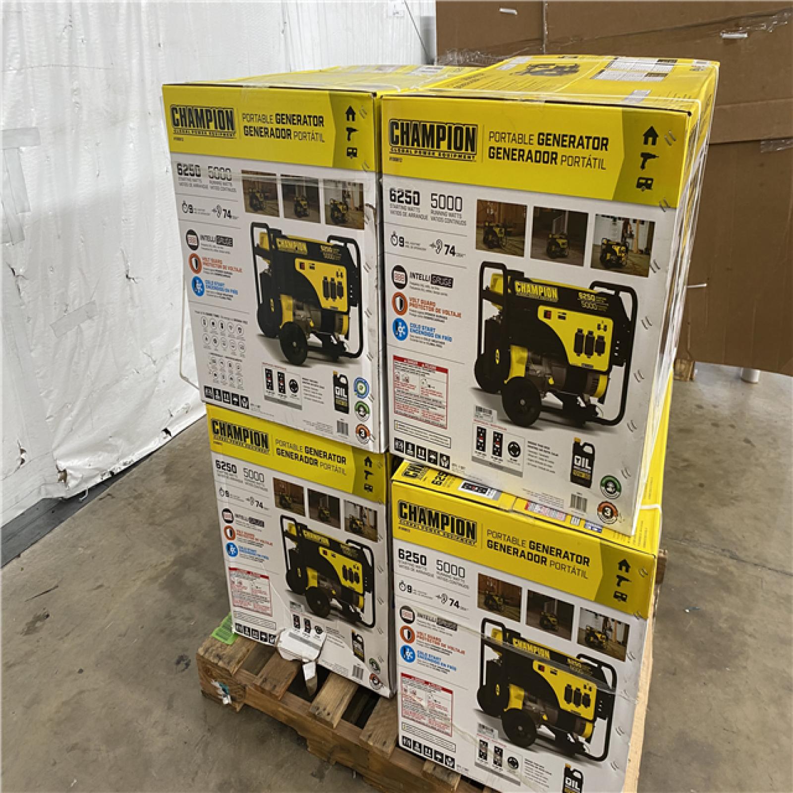 Houston Location AS IS - Champion Generator 6250 Watts