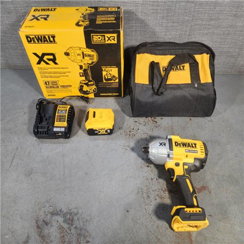 HOUSTON LOCATION - AS-IS (APPEARS LIKE NEW) DEWALT 20V MAX* XR 1/2  High Torque Impact Wrench with Hog Ring Anvil