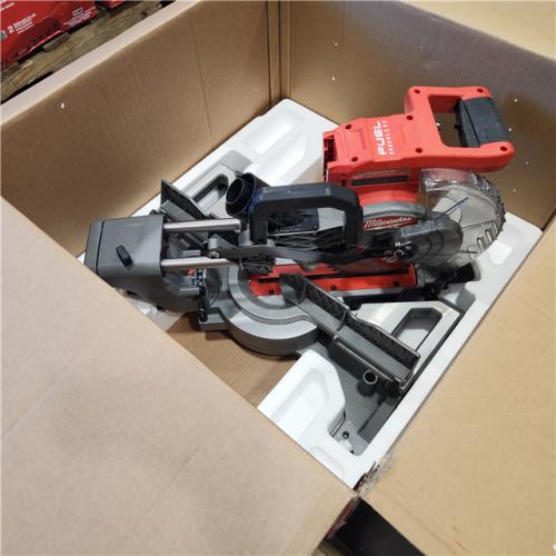 AS-IS Milwaukee M18 FUEL 7-1/4 in. Cordless Brushless Dual-Bevel Sliding Compound Miter Saw Tool Only