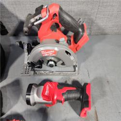 HOUSTON LOCATION - AS-IS Milwaukee 5 Tool Combo Kit W/ (2) Battery & Charger