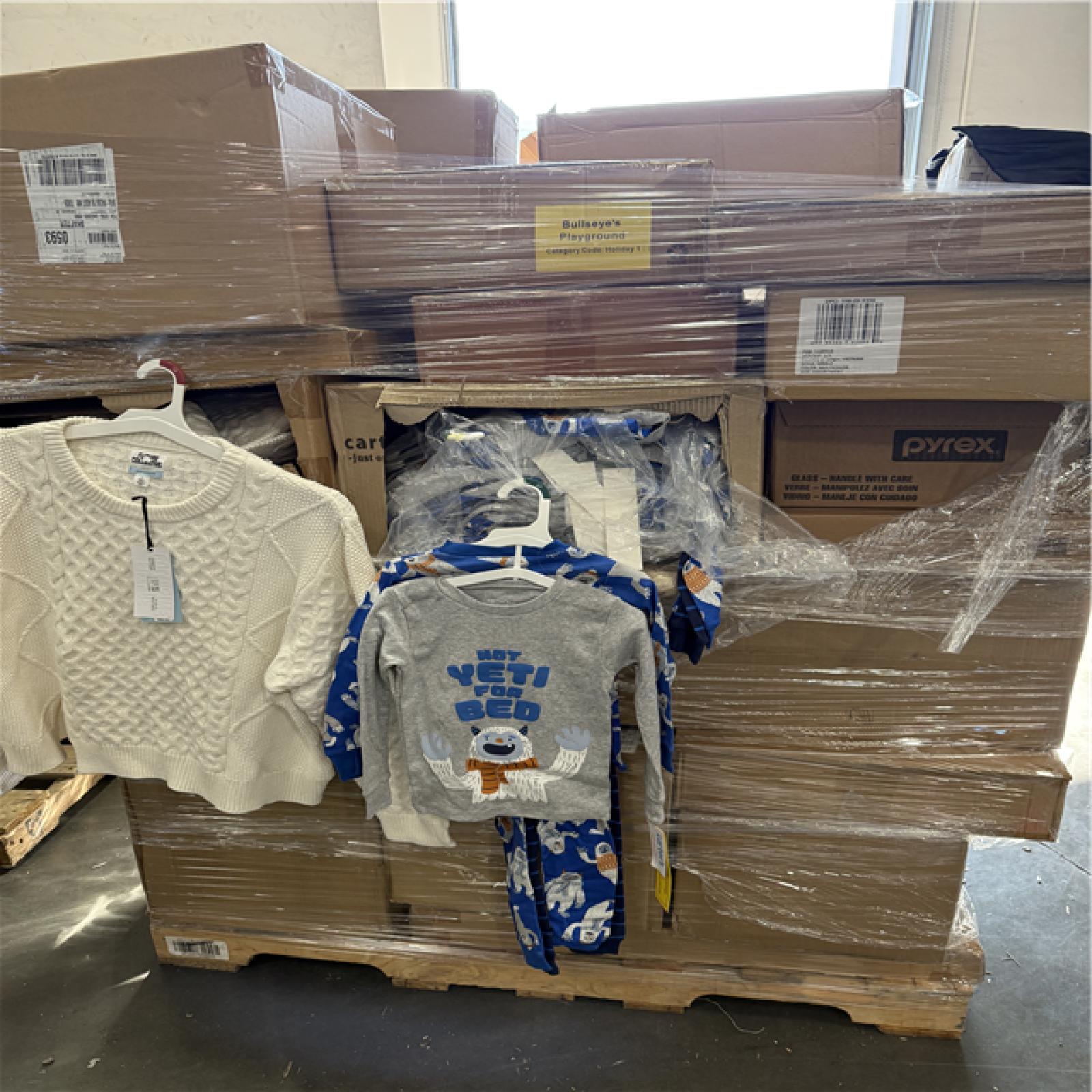 California NEW TGT Clothes Pallet