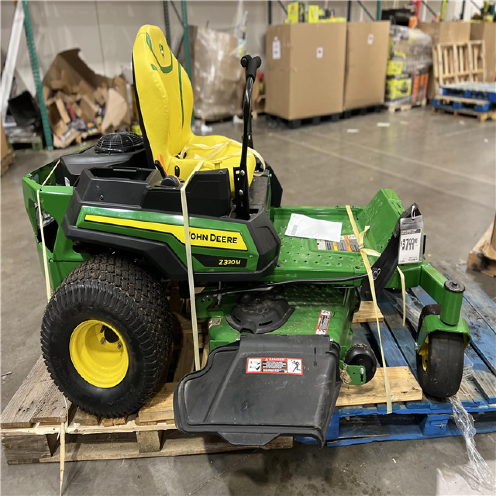 Dallas Location - As-Is  John Deere Z330M 48 in. 23 HP Dual Hydrostatic Gas V-Twin Zero Turn Riding Lawn Mower