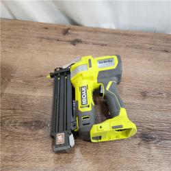 AS-IS RYOBI ONE+ 18V 18-Gauge Cordless AirStrike Brad Nailer (Tool Only)