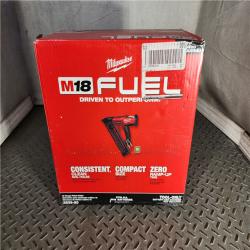 HOUSTON LOCATION - AS-IS Milwaukee 2839-20 M18 FUEL 15 Ga. 18 Volt Brushless Angled Finish Nailer