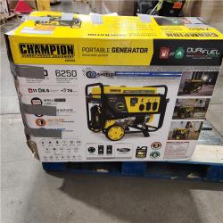 Dallas Location - As-Is Champion 6250-Watt Dual Fuel Portable Generator