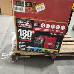 Dallas Location - As-Is Lincoln ElectricWeld Pak 180 Hd - Mig Welding