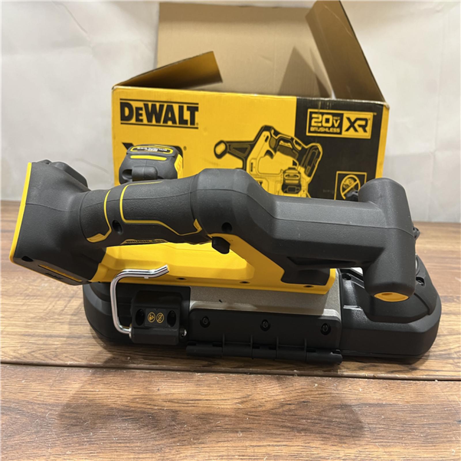 AS IS DEWALT 20-Volt MAX 3-3/8 in. Cordless Brushless Bandsaw (Tool-Only)