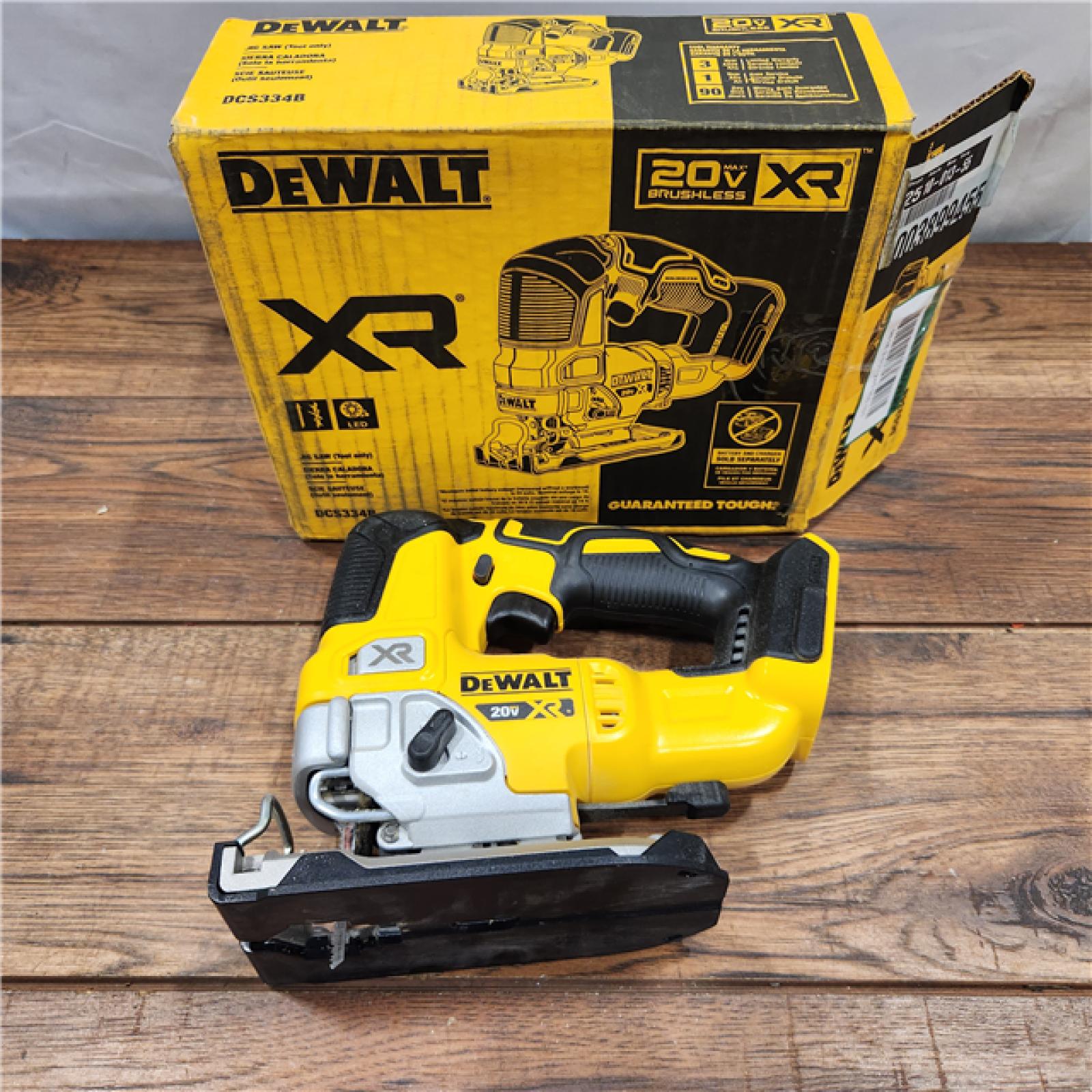 AS-IS 20V MAX XR Cordless Brushless Jigsaw (Tool Only)