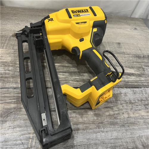 AS-IS DEWALT 20V MAX XR 16-Gauge Lithium-Ion Cordless Finish Nailer (Tool Only)