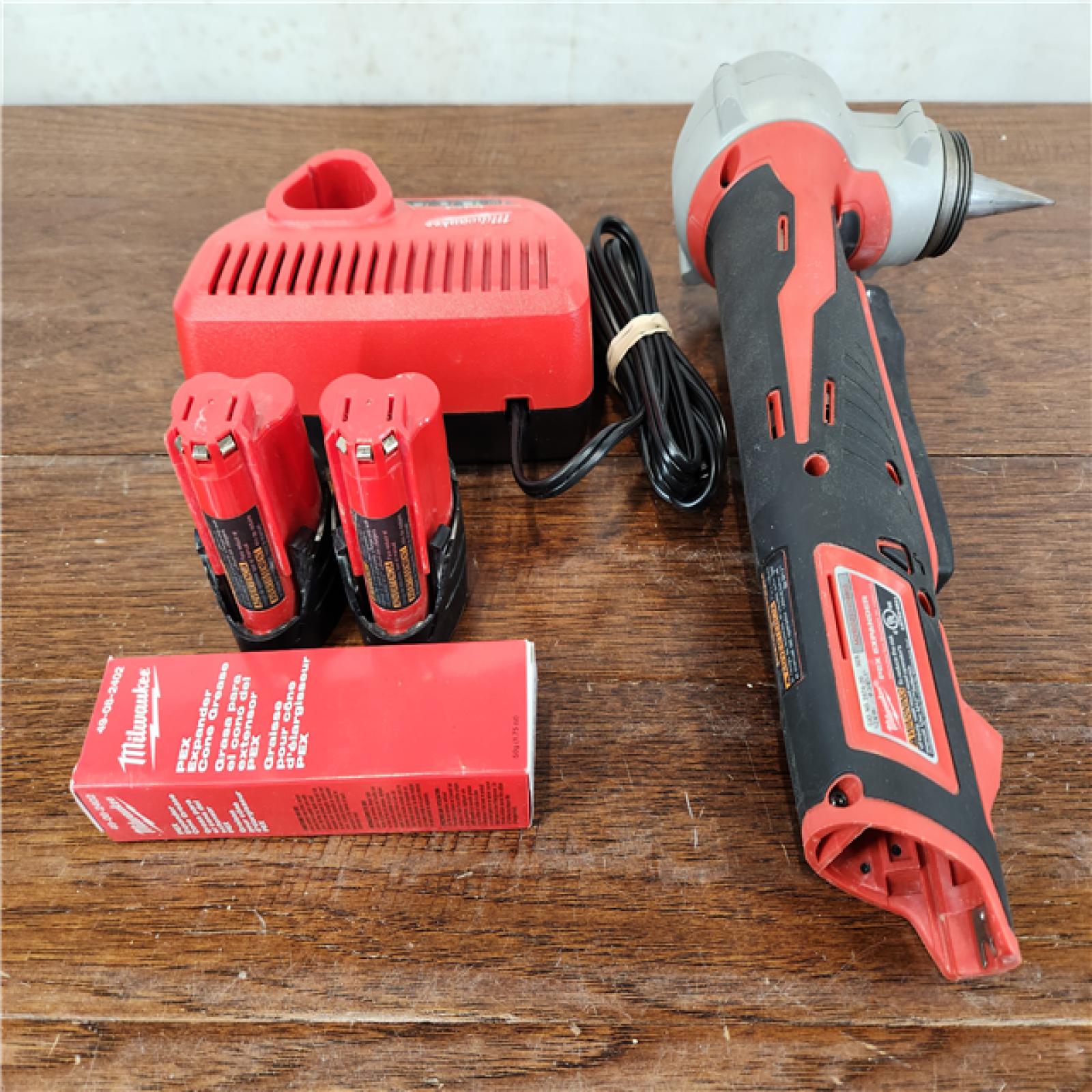 AS-IS Milwaukee M12 Lithium-Ion Cordless PEX Expansion Tool Kit w/ Hard Case