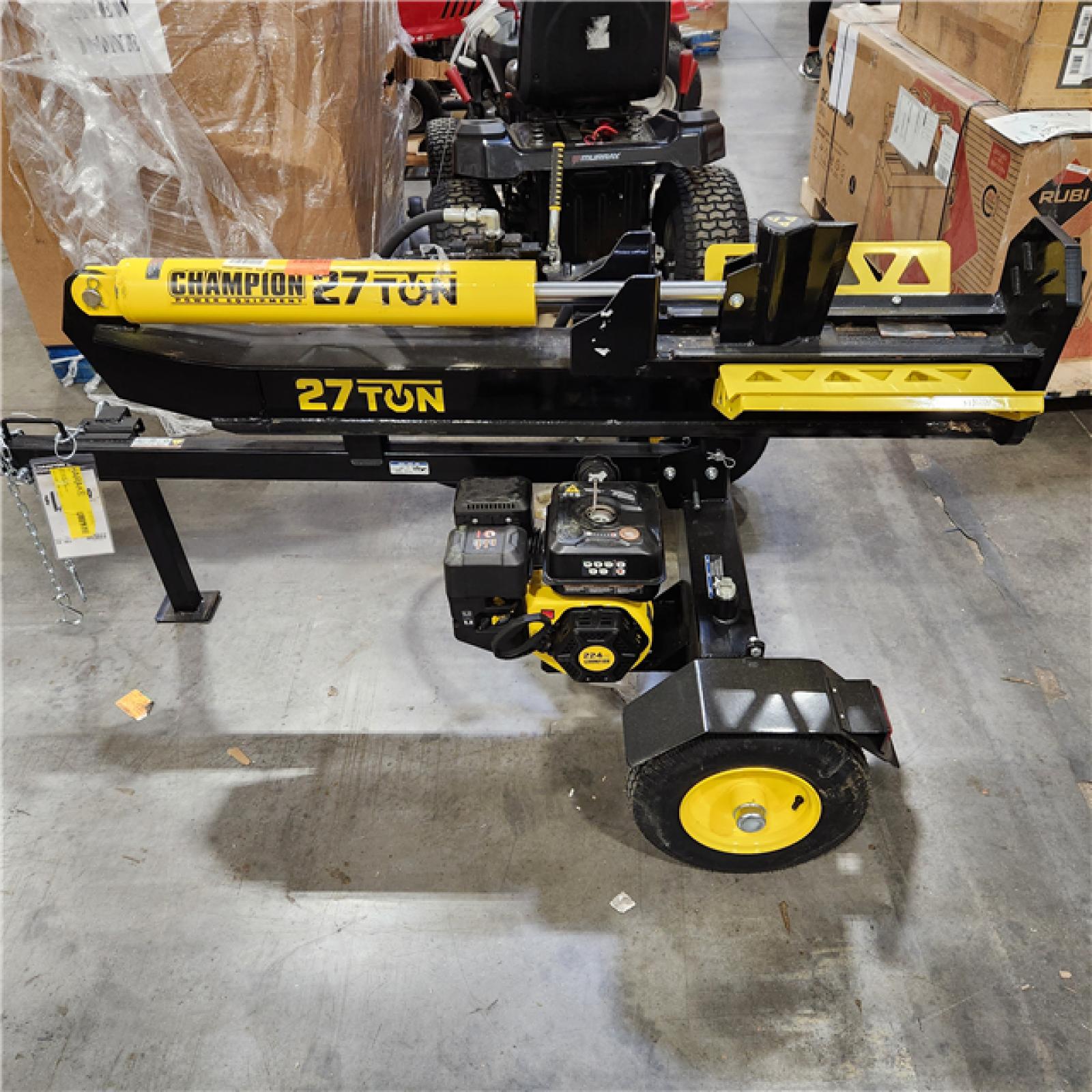 Dallas Location - As-Is Champion Power Equipment 27 Ton log splitter