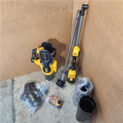 HOUSTON Location-AS-IS-DEWALT 60V MAX 17 in. Cordless Battery Powered String Trimmer and Leaf Blower Combo Kit with (1) 3Ah Battery & Charger NEW!