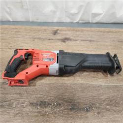 AS-IS Milwaukee  M18 SAWZALL Lithium-Ion Cordless Reciprocating Saw (Tool Only)