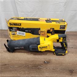 AS-IS DeWalt 20V MAX FLEXVOLT ADVANTAGE Cordless Brushless Reciprocating Saw Tool Only