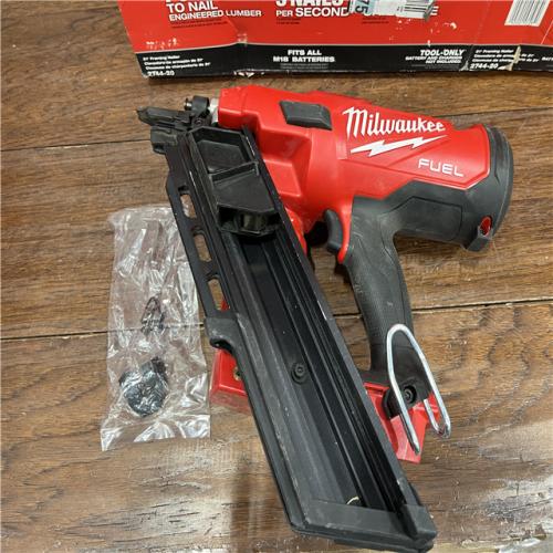 AS-ISRestored Milwaukee 2744-20 M18 FUEL 3-1/2 in. 18-Volt 21-Degree Lithium-Ion Brushless Cordless Framing Nailer (Tool-Only) (Refurbished)