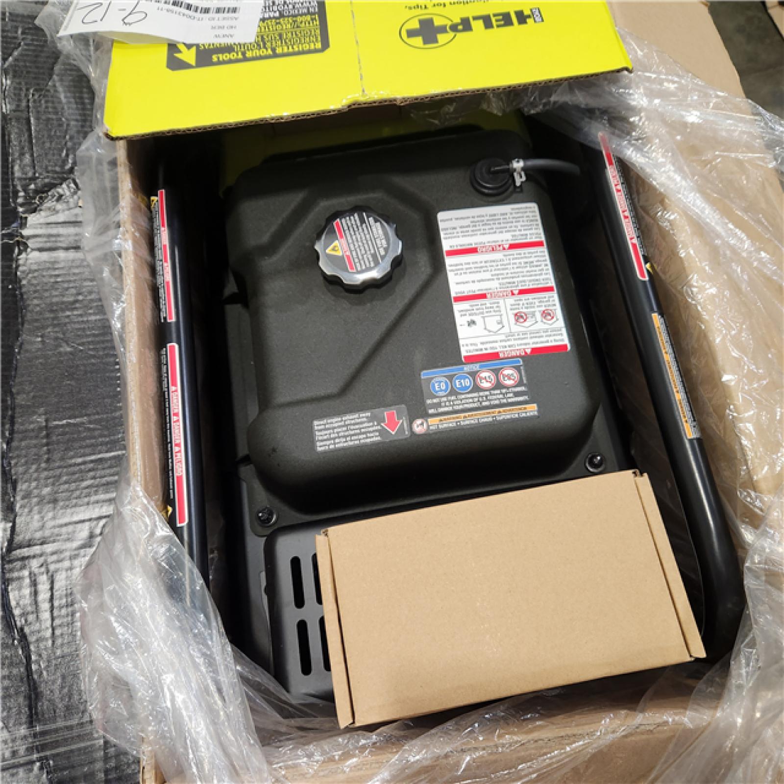 Dallas Location - As-Is RYOBI 4000-Watt Digital Inverter Generator