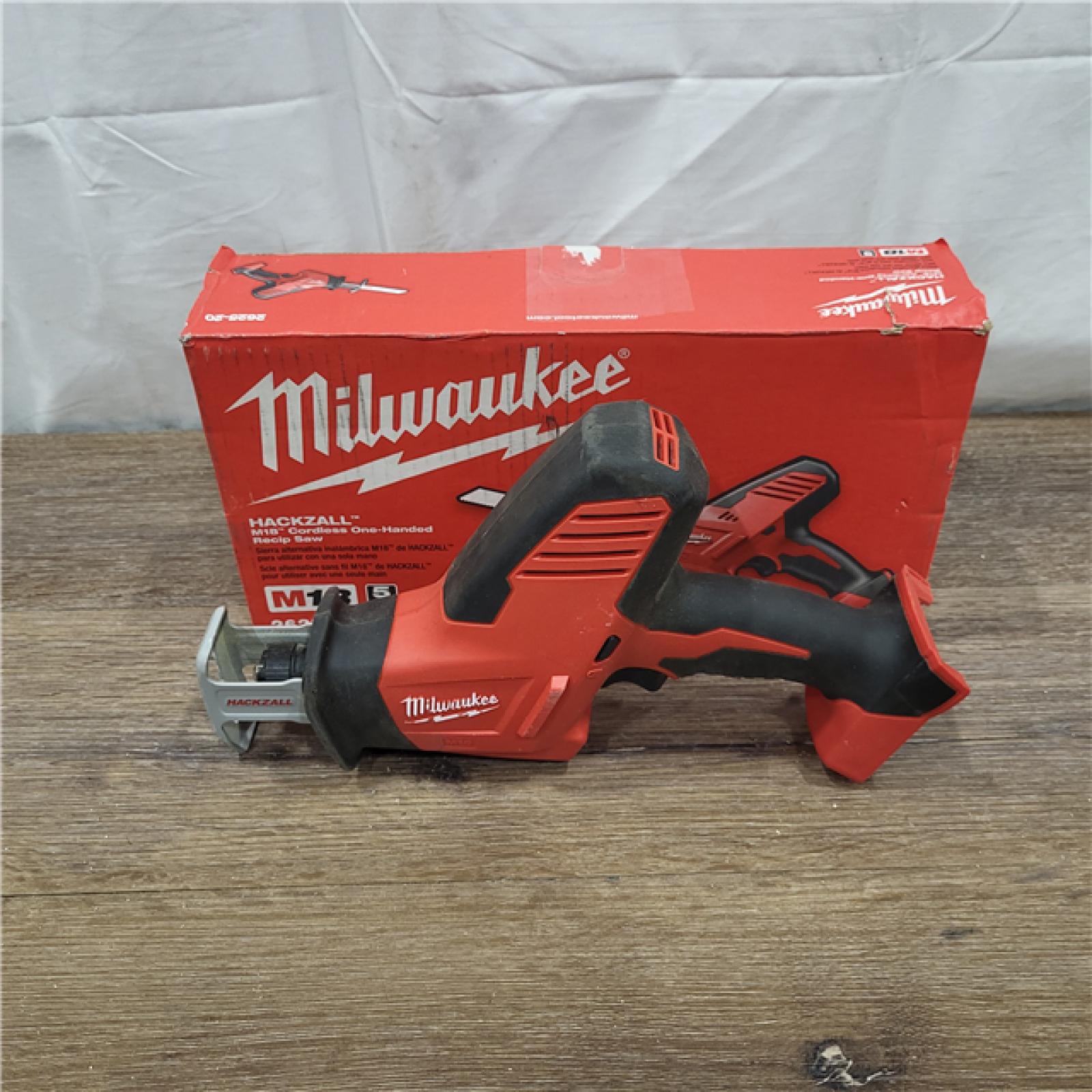 AS-IS Milwaukee M18 HACKZALL Reciprocating Saw