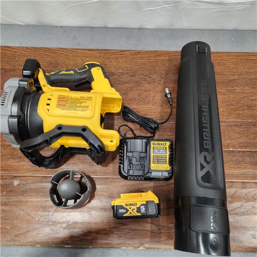 AS-IS DEWALT 20V MAX* XR Brushless Cordless Handheld Blower Kit