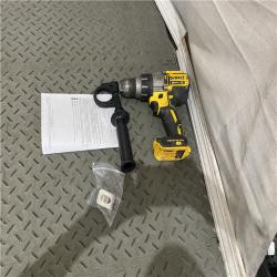 Houston location AS-IS DEWALT 20V MAX XR Cordless Brushless 3-Speed 1/2 in. Hammer Drill (Tool Only)