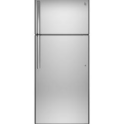 Phoenix Location GE 17.5 cu. ft. Top Freezer Refrigerator in Stainless Steel, ENERGY STAR