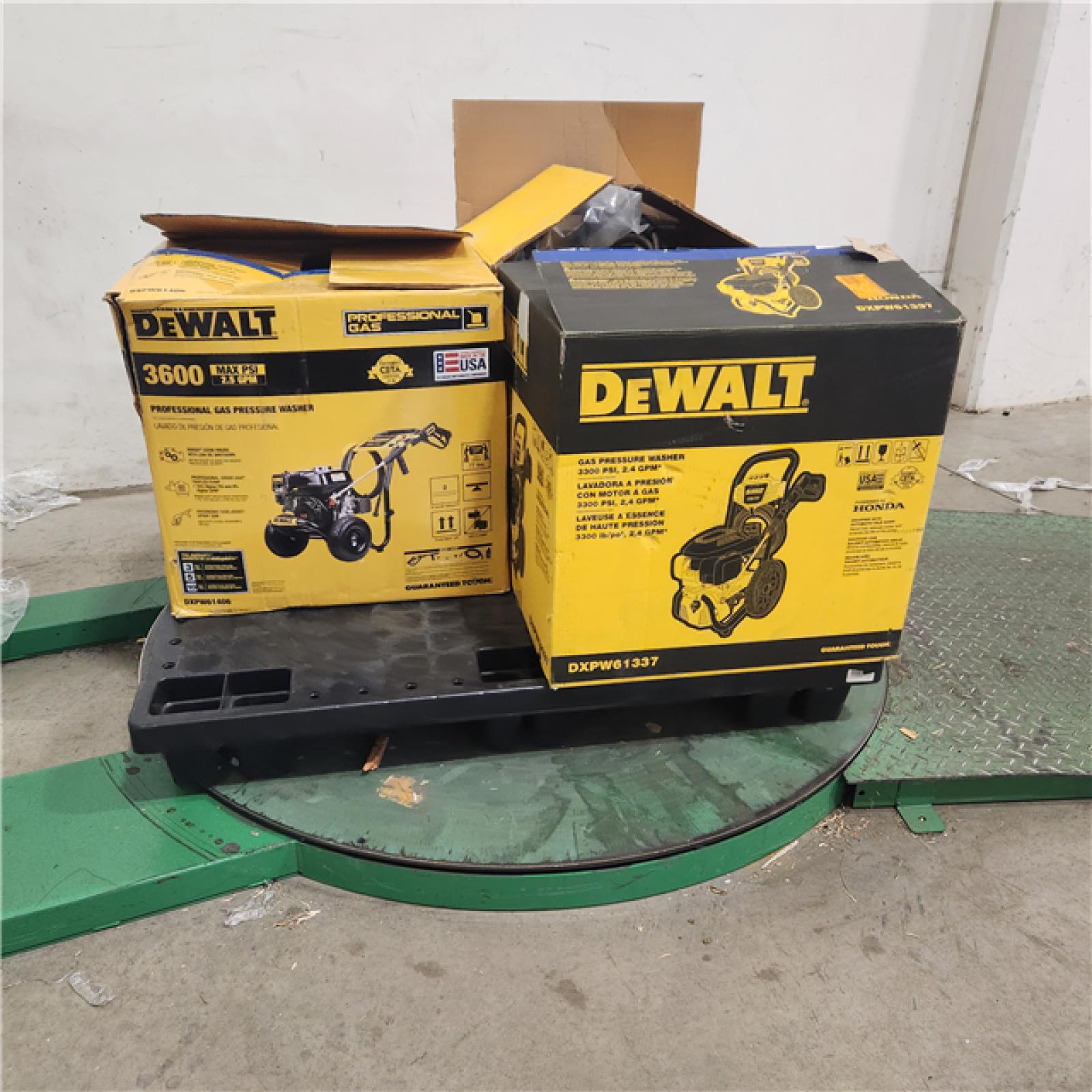 Dallas Location - As-Is Dewalt GAS PRESSURE WASHER (Lot Of 3)