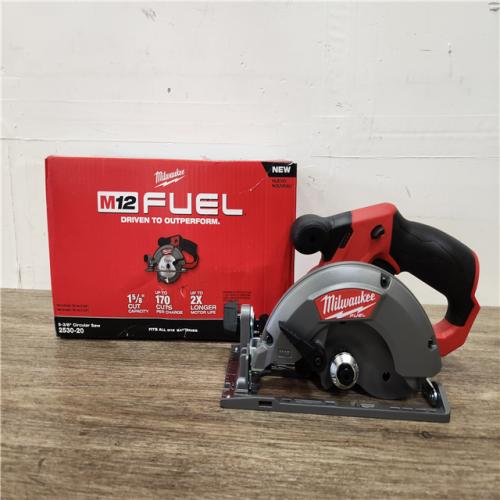Phoenix Location Appears NEW Milwaukee M12 FUEL 12V Lithium-Ion Brushless 5-3/8 in. Cordless Circular Saw (Tool-Only)