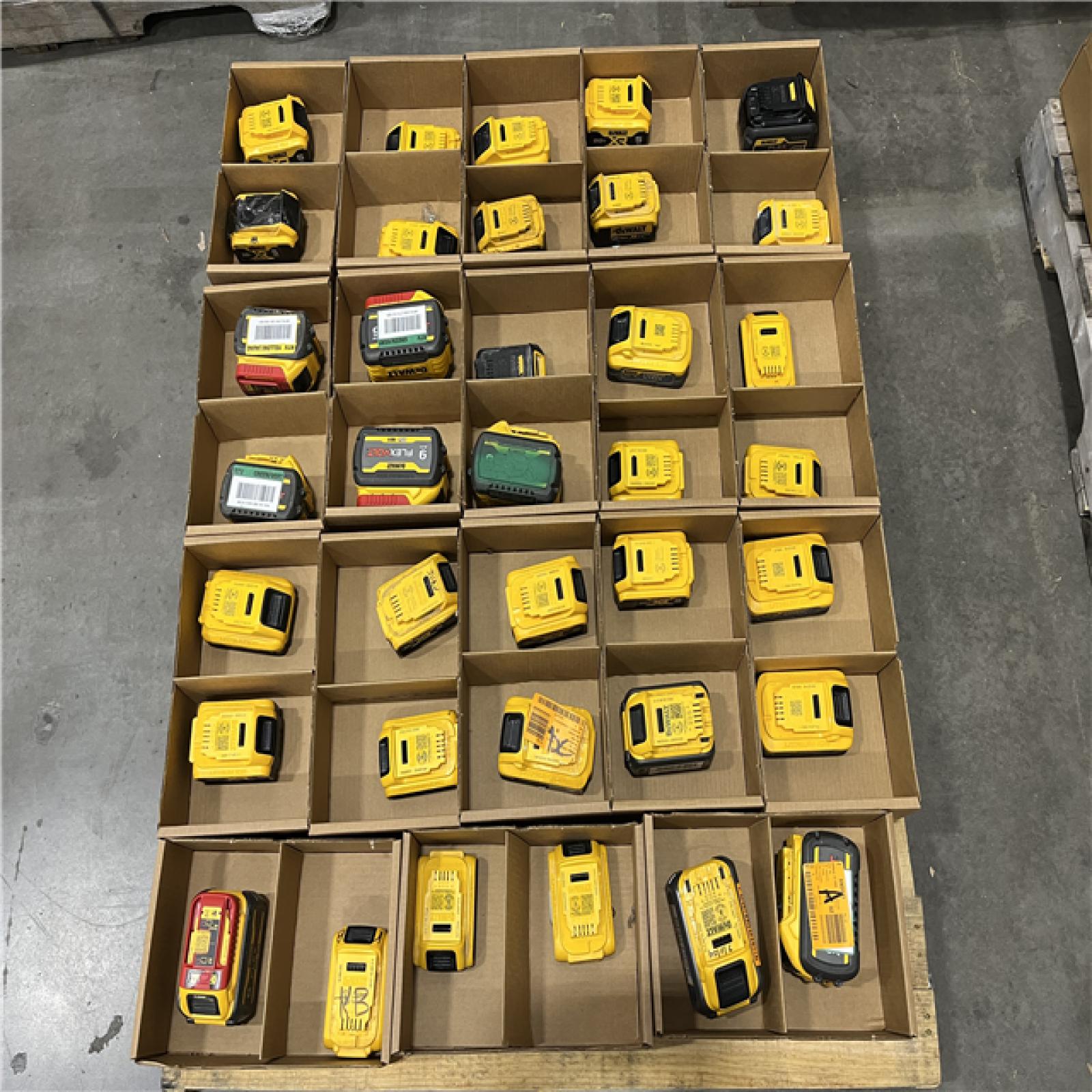 DALLAS LOCATION - AS-IS BATTERY PALLET