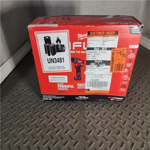 HOUSTON LOCATION - AS-IS (APPEARS LIKE NEW) Milwaukee 3497-22 12V Brushless Hammer Drill and Impact Driver Combo Kit