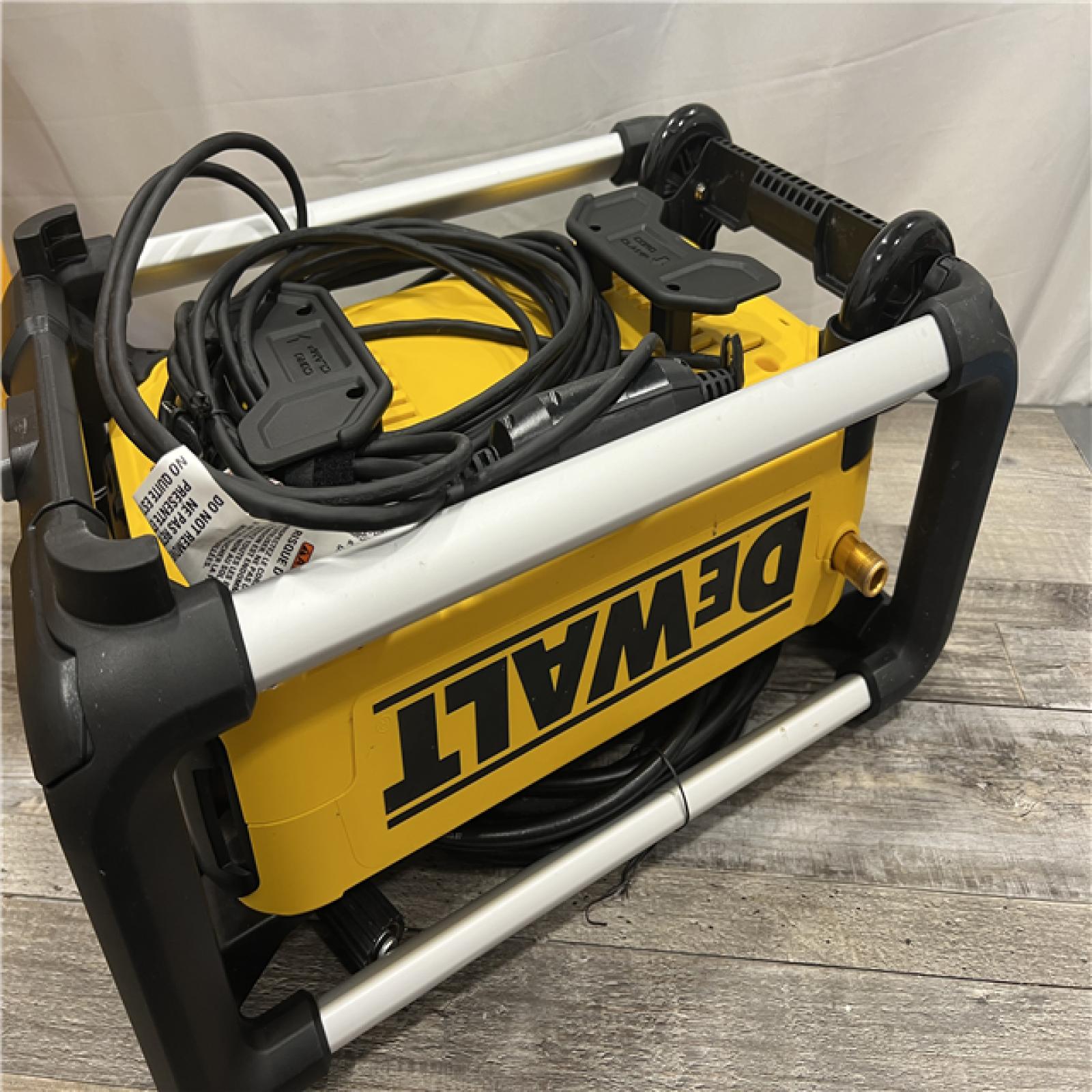 AS-IS DEWALT Electric Pressure Washer  2100 PSI  Jobsite Power Washer DWPW2100