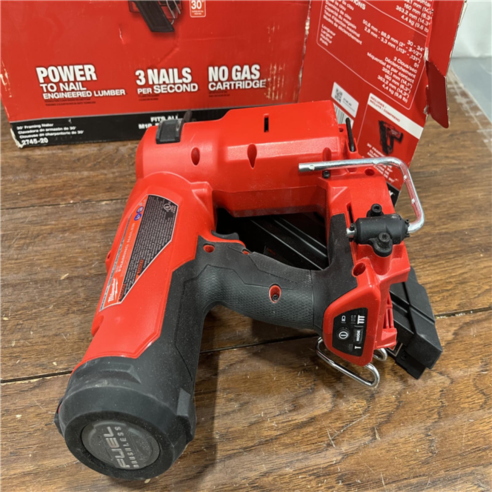 AS-ISM18 FUEL 3-1/2 in. 18-Volt 30-Degree Lithium-Ion Brushless Cordless Framing Nailer (Tool-Only)