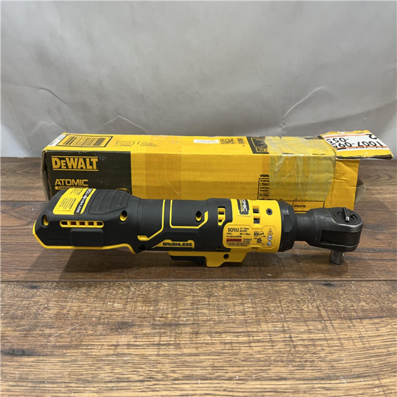 AS IS ATOMIC 20V MAX Cordless 1/2 in. Ratchet (Tool Only)