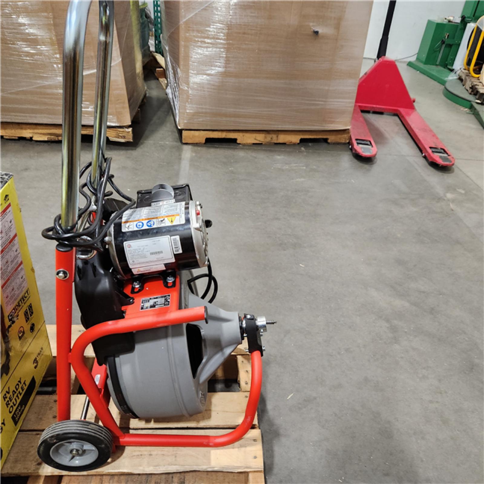 Dallas Location - As-Is K-400 Drain Cleaning Snake Auger